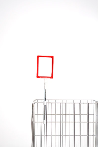 A6 Plastik Çerçeve Kırmızı 10'lu Paket - Resim 3