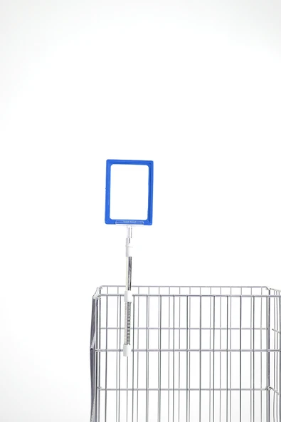 A6 Plastik Çerçeve Mavi 10'lu Paket - Resim 2