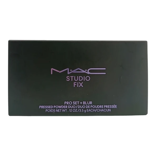 MAC Studio Fix Pro Set + Blur Preslenmiş Pudra İkilisi