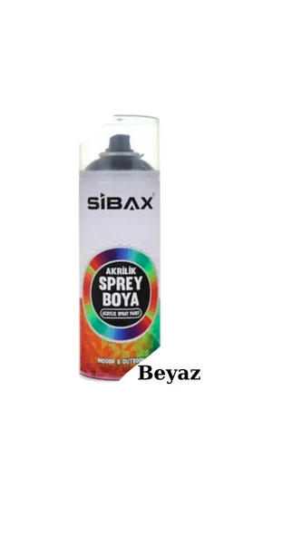 Sibax Akrilik Sprey Boya – 400 ml | Parlak Renkli Hızlı Kuruyan Boya | Metal, Ahşap, Cam, Plastik, Duvar Uyumlu | Tüm Renkler - Resim 4