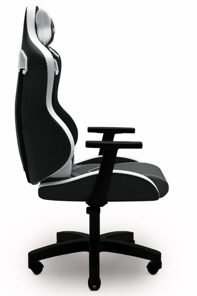 Adonis Oyuncu Koltuğu - Beyaz - 1566D0486 -Sabit Kol - Resim 2