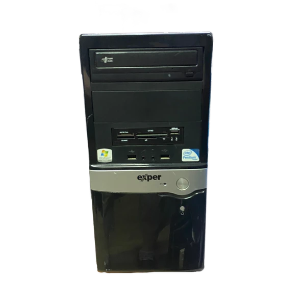 İNTEL CORE İ5 650 3.2GHZ 8GB RAM 320GB HDD MASAÜSTÜ BİLGİSAYAR MİDİ TOWER KASA - 1