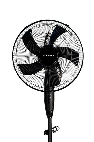 LUXELL KOZMİT SİYAH VANTİLATÖR 16" 5 PERVANE 2025