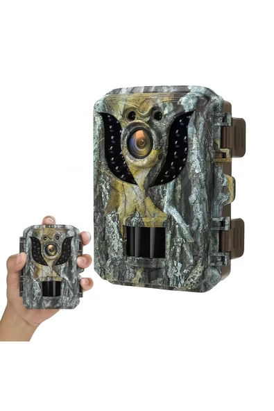 QASUL Mini Avcılık Kamera 16MP 1080 P HD Yaban Hayatı Açık Hareket Aktif Tetik İzcilik Fotoğraf Tuzakları