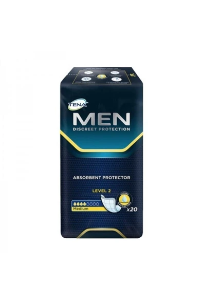 Tena Erkek Mesane Pedi Level 2 - 20 Li Paket 7322540016383 ürün görseli 1