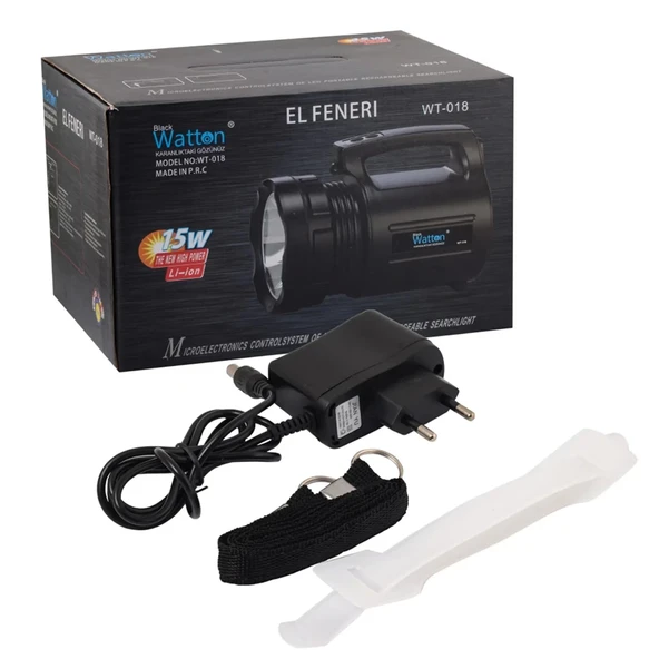 Wt-018 Profesyonel Büyük Avcı Feneri - Resim 3