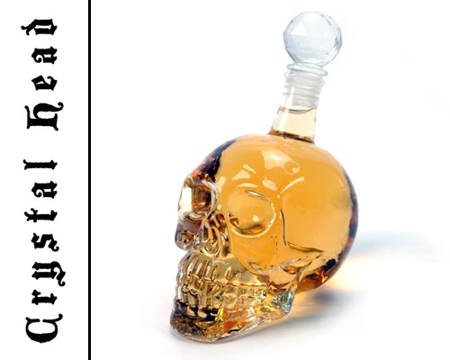 Crystal Head Kuru Kafa Cam Şişe 350 Ml - Resim 2