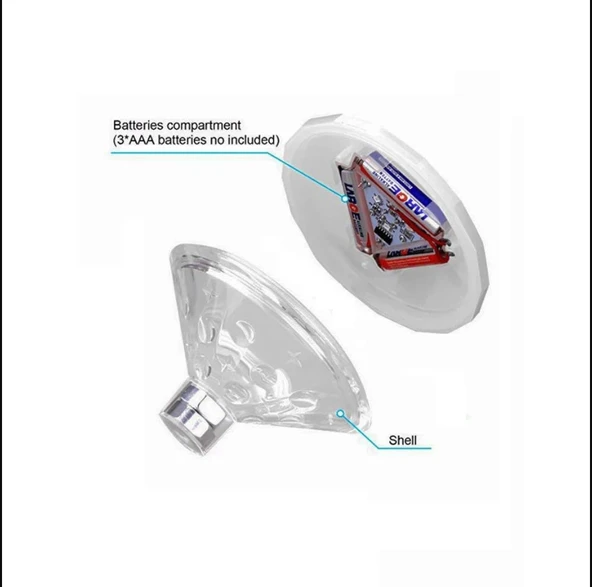 Sıcak Led Sualtı Gece Lambası Banyo Yüzme Havuz Işığı - Resim 2