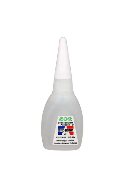 Evobond 502 Japon Yapıştırıcısı Süper Glue 20 Gr - Resim 2
