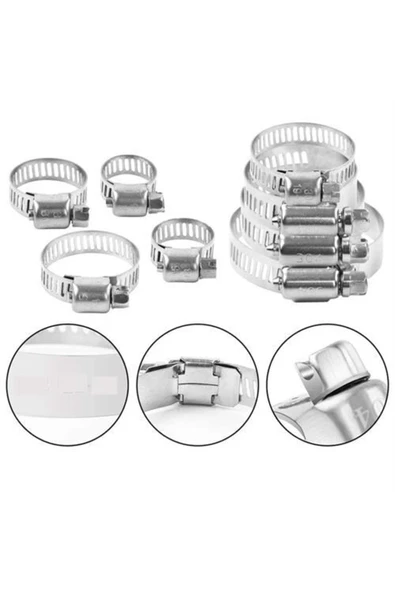 5 Ebat 10 Adet Ayarlı Metal  Seti ürün görseli