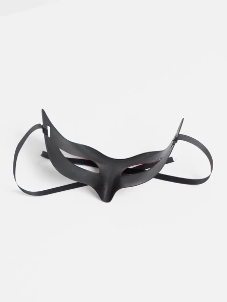 Kırmızı Renk Masquerade Kostüm Partisi Venedik Balo Maskesi - Resim 4