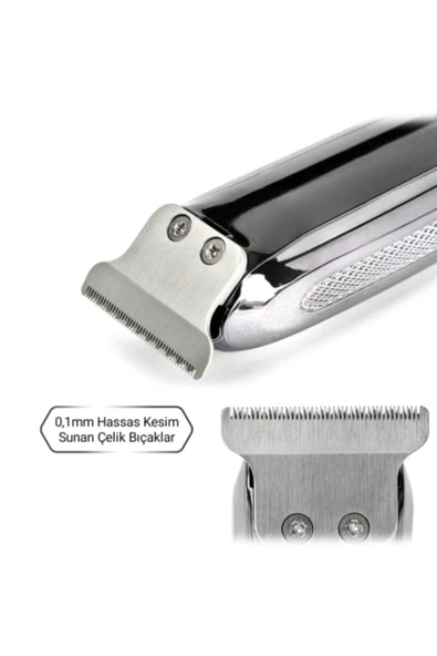 G Power Şarjlı Traş Makinesi Sakal Ense Vucüt Kılı Tıraş Makinası - Resim 2