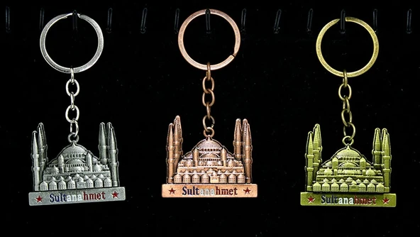 Metal Sultanahmet Anahtarlık Alk2219 ürün görseli 1