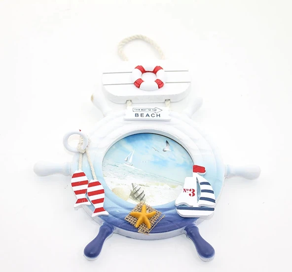 Ahşap Marin Dümenli Çerceve Alk2475 ürün görseli