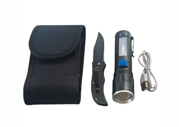 F-91 Zoomlu Xhp-50 Güçlü Işık Taşıma Çantalı 2,li Set ürün görseli