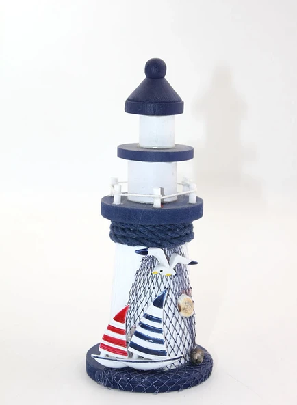 Ahşap Marin Deniz Feneri  Alk2438 ürün görseli