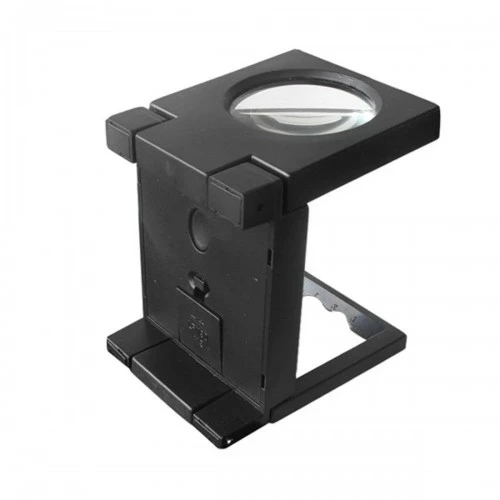 Katlanır Plastık,led Işıklı Test Cıhazı Büyüteç 2.5x90mm - Resim 2