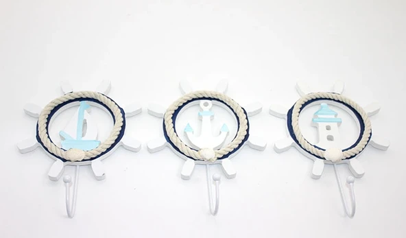 Ahşap Marin Dümenli Askılık Alk2476 ürün görseli