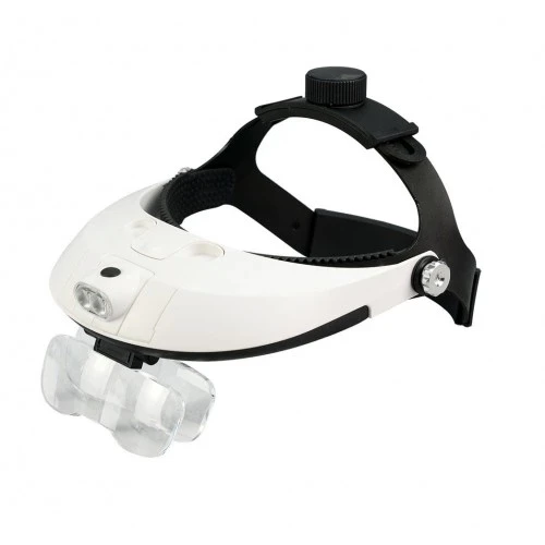 5 Mercekli Çok Fonksiyonlu, Başlık Tip Işıklı Büyüteç 81001h ürün görseli