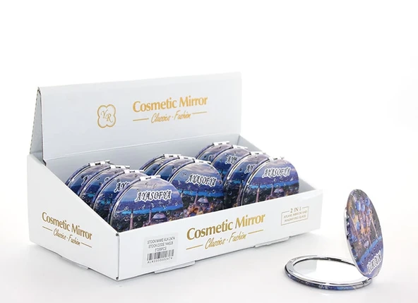 Taşlı İstanbul Tasarımı El Aynası İnce Alk2924 ürün görseli