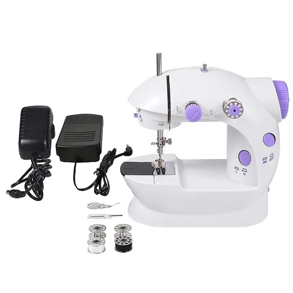 Mini Ev Dikiş Makinesi Pedallı Sewing Machine - Resim 3