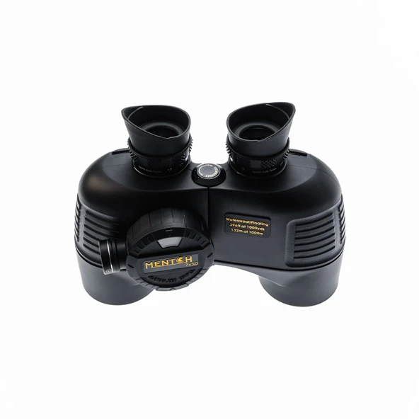 7x50 Profesyonel Dürbünü 1000m/132m Su Geçirmez Siyah - Resim 4