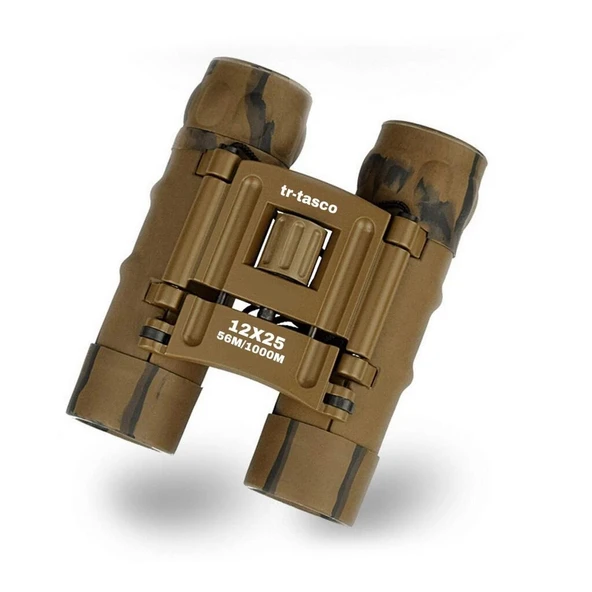 Trtasco 12x25 El Dürbünü 1000m/56m  Geniş Görüş Alanlı Kamuflaj - Resim 2