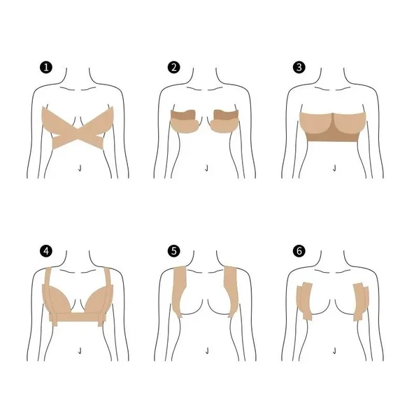 Göğüs Dikleştirme Bandı S Beden 2.5 Cm. ürün görseli