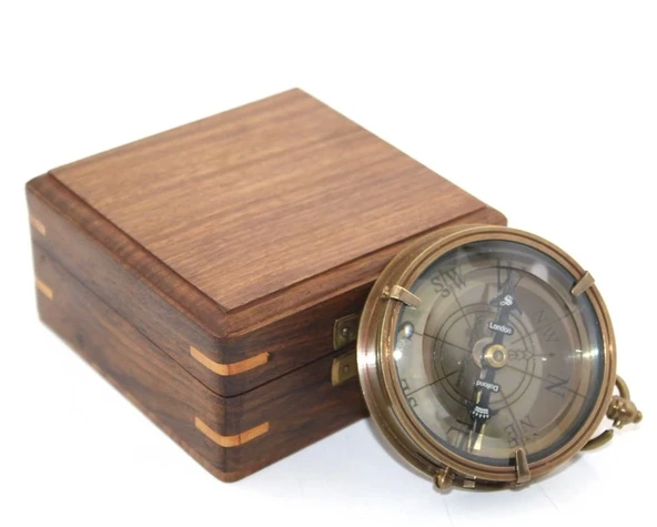 Ahşap Kutulu Pusula Ksk2081 ürün görseli