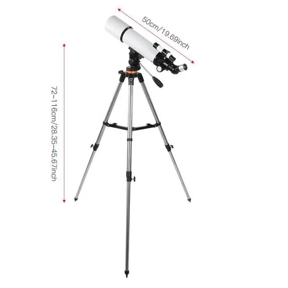 Cf50080 Yüksek Netlik Monoküler Kara Ve Uzay Teleskobu - Resim 3