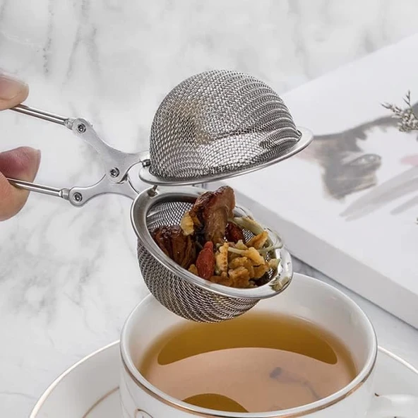 Bitki Çayı Demleme Süzgeci - Resim 4