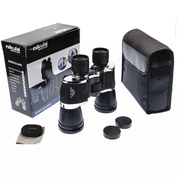 50x50  Metal Gövdeli,  Kauçuk Kaplamalı Avcılık Gözetleme Dürbün ürün görseli