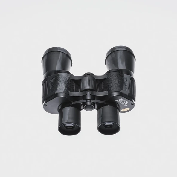 100x100 Kauçuk Kaplamali Mavi Cam Mercekli Dürbün 56m/1000m - Resim 3