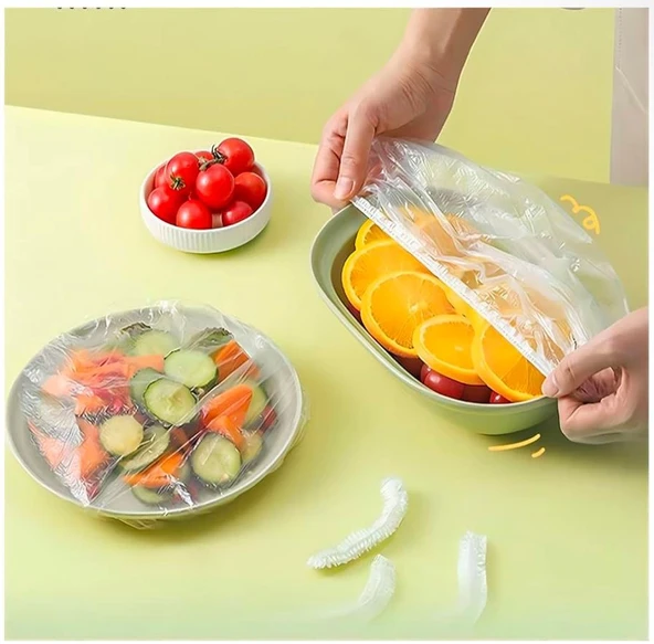 Lastikli Tencere Ve Tabak Bonesi 100 Adet (24cm) ürün görseli