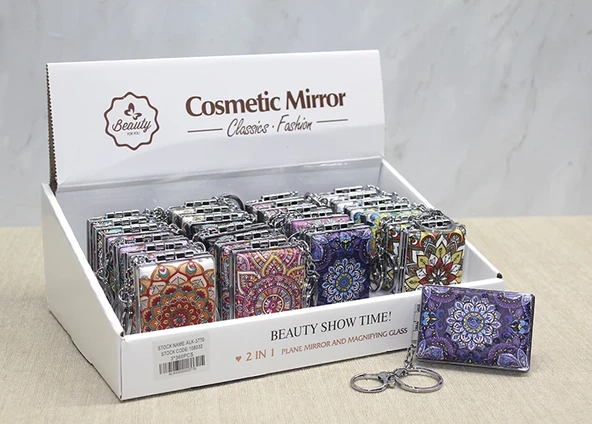 Taşlı El Aynası Anahtarlık Alk3770 ürün görseli