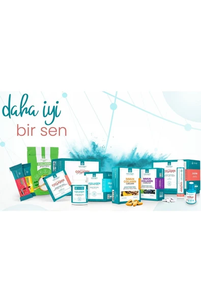 Collagen Beauty 30'lu Saşe Şeftali Aromalı Tip 1 & Tip 3 - 8.000 Mg Hidrolize Toz Kolajen - Resim 6