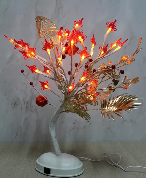 Dekoratif Ledli Çiçek Alk1729