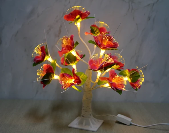 Dekoratif Ledli Çiçek Alk1734