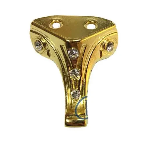 Moda Taşlı Ahşap, Mdf, Sunta Sandık Ayağı, Kutu Ayak 3,5 Cm - Sarı ürün görseli