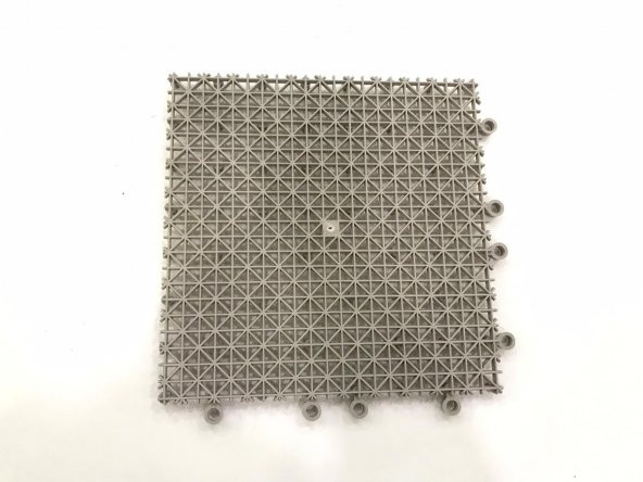 KIRILMAZ YER KAROSU PLASTİK GEÇMELİ GRİ RENK 10 ADET - 2