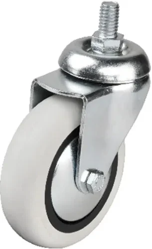 352 - 75x25 Mm Pvc Makaralı Vidalı Teker 4 Adet ürün görseli