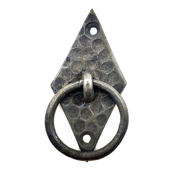 Antika Tarz Dekoratif Pirinç Dik Baklava Halka , Mobilya Kulbu - 82x41 Mm, Oksit ürün görseli