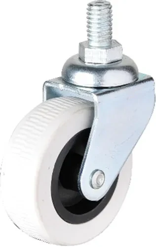 322 - 50x20 Mm Gri Vidalı Teker 4 Adet ürün görseli