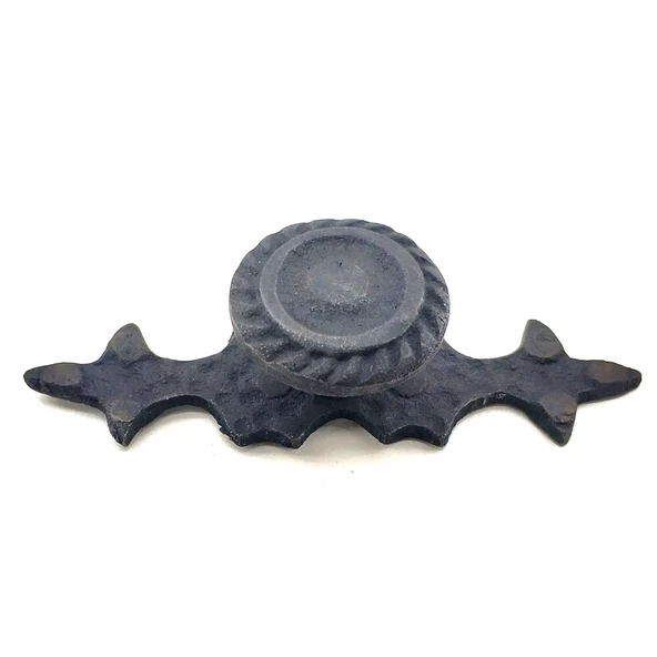 Antika Tarz Dekoratif Pirinç Çizgili Düğme - 25x80 Mm, Oksit ürün görseli