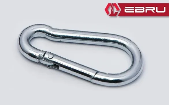 Yaylı Karabina, Çengel, Kanca 11mm - 10 Adet - Resim 2