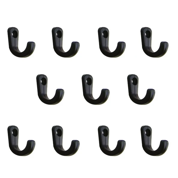 Tekli Bijuteri, Dekor Askısı - Siyah, 100 Adet, 10x18x22 Mm - Resim 2