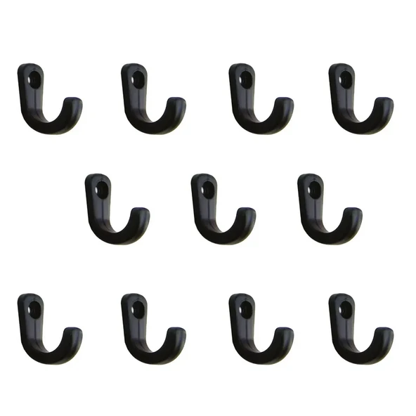 Tekli Anahtar, Bijuteri, Vitrin, Dekor Askısı - Siyah, 10x18x22 Mm - Resim 2