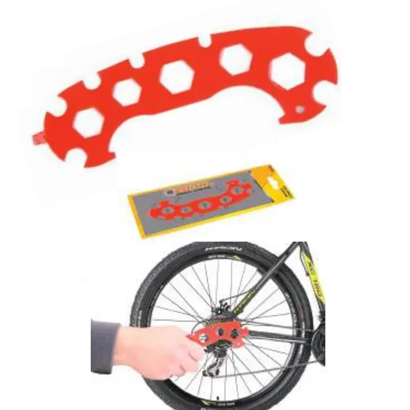 Bisiklet Anahtarı - 12 Li, 6-17 Mm Arası ürün görseli