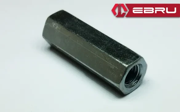 Altıköşe Uzatma Somunu M12x40 - 20 Adet ürün görseli