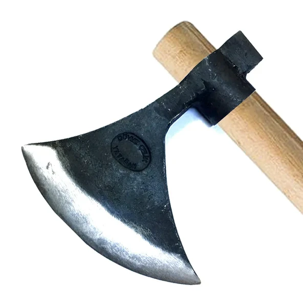 Keserli Saplı Büyük Ay Balta 90 Cm - Dövme Çelikten ürün görseli